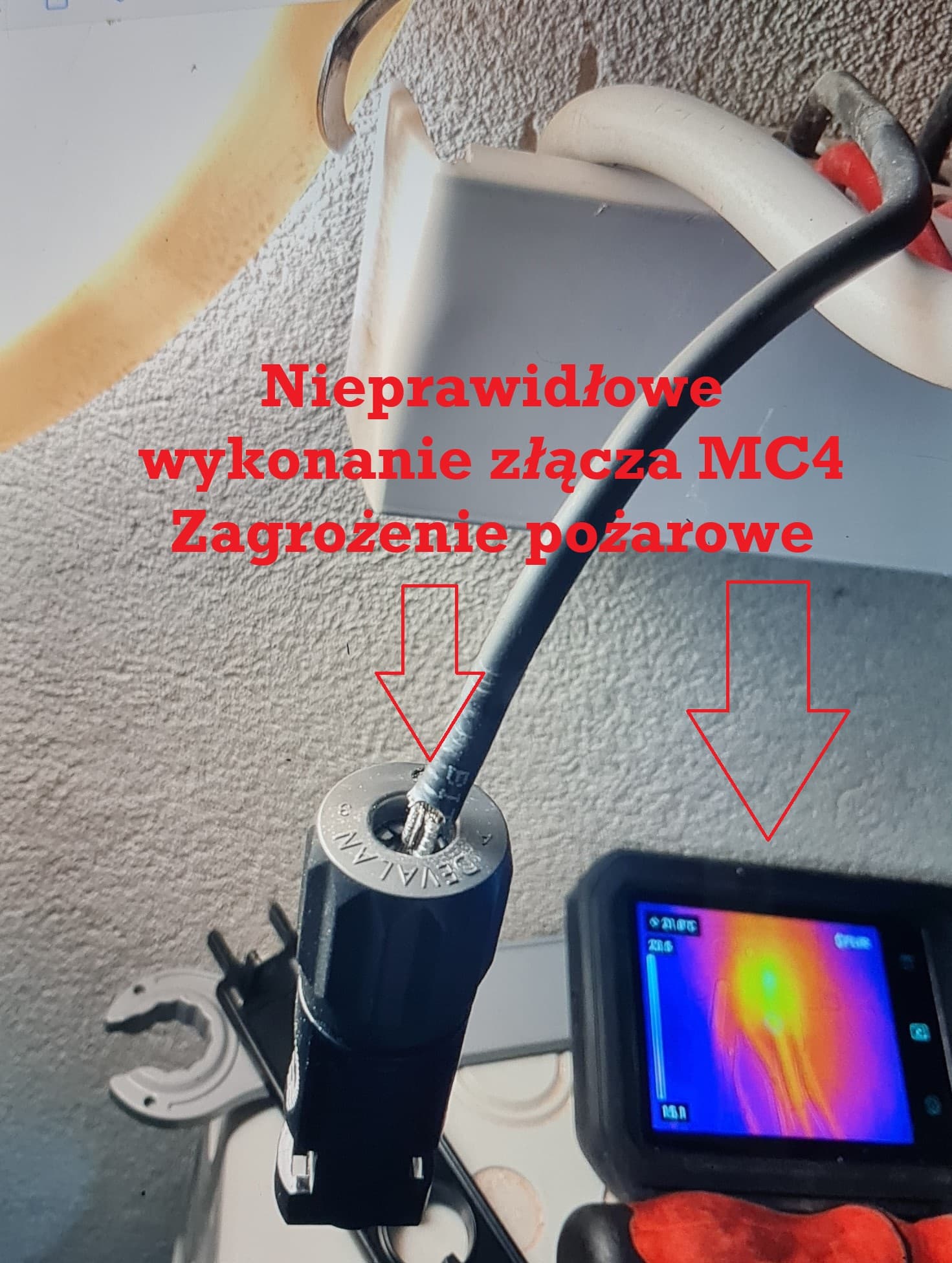 Badanie termowizyjne instalacji elektrycznej