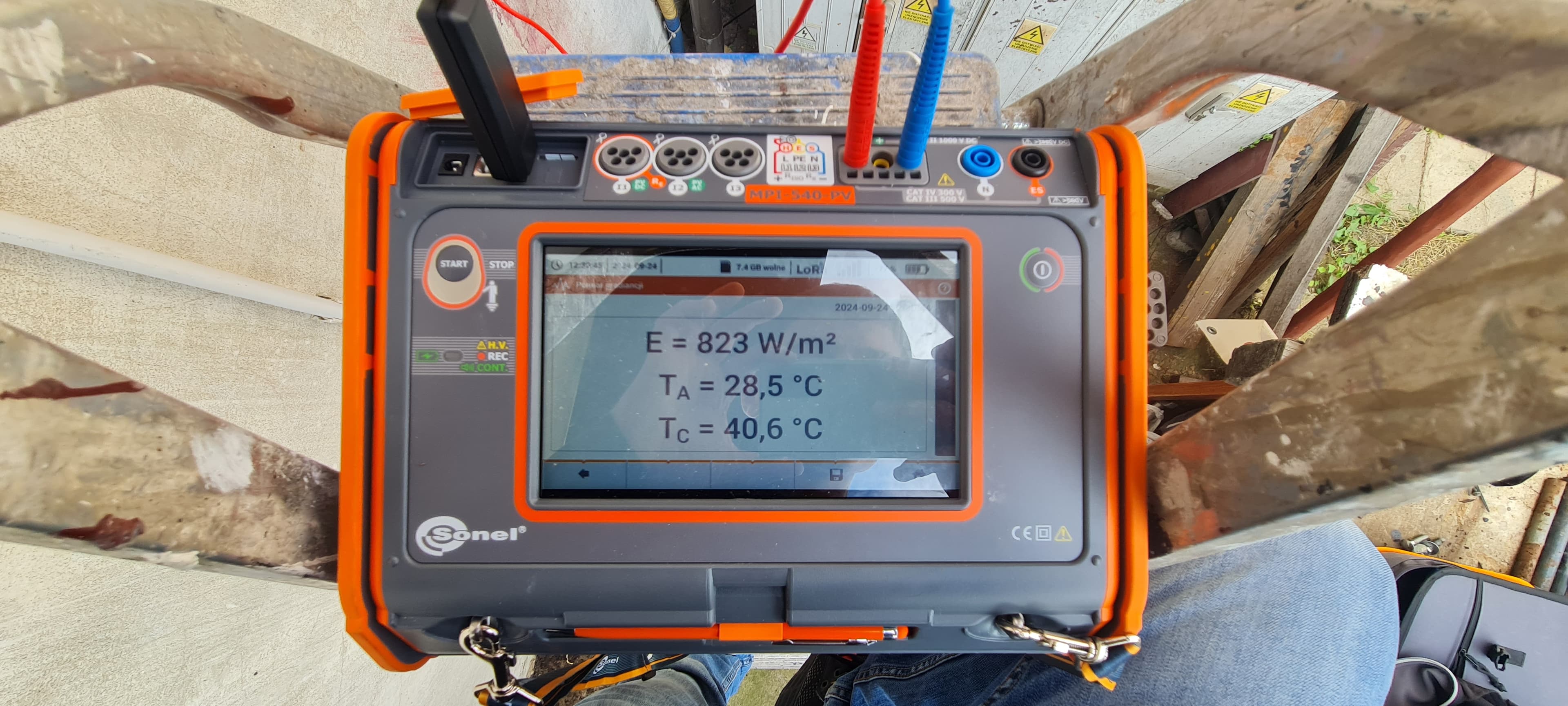 Urządzenie Sonel MPI-540PV do testów instalacji