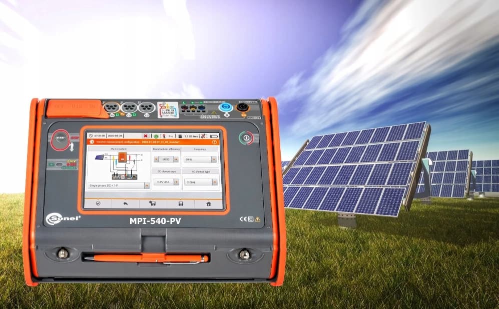 Sonel MPI-540PV - profesjonalny miernik do pomiarów instalacji fotowoltaicznych